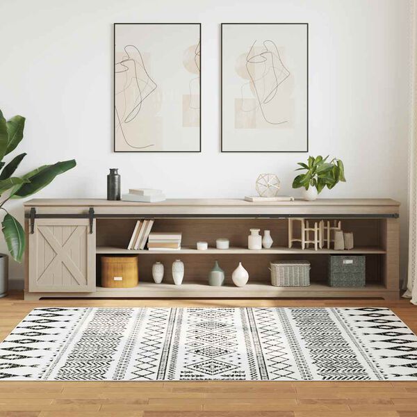 vidaXL Sliding Cabinet Door Kit 96.1 " Carbon Steel