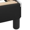 vidaXL Bed Frame Black and White