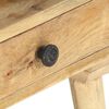 vidaXL Bedside Cabinet Brown Solid mango wood 15.7x13.8x19.7 in