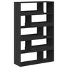 vidaXL Room Divider Black Engineered Wood Large Room Divider