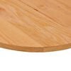 vidaXL Table Top Light Brown Solid oak wood 55.1 x 23.6 in Durable