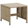 vidaXL Stool Set of 2 Beige