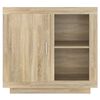 vidaXL Sideboard Sonoma Oak 31.5"x15.7"x29.5"