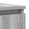 vidaXL Sideboard Gray Sonoma Engineered wood Medium Sideboard