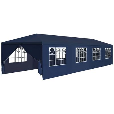 vidaXL Garden Marquee 118.1"x472.4" Blue