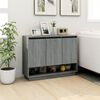 vidaXL Sideboard Grey Sonoma Engineered wood Medium Sideboard