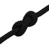 vidaXL Work Rope Black 0.31 " 820.2 ' Polyester