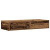 vidaXL Bed Drawers Old Wood 35.43 x 14.37 x 6.50 in Engineered Wood