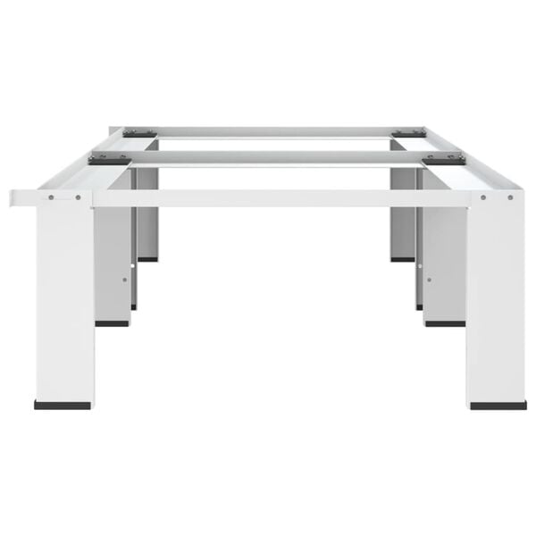 vidaXL Double Washing and Drying Machine Pedestal White