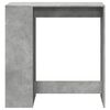 vidaXL Bar Table Concrete Grey Engineered Wood Tall Bar Table