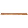 vidaXL Wall Shelf Natural Acacia Solid Acacia wood