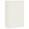 vidaXL File Cabinet White Powder-coated steel Large File Cabinet