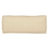 vidaXL Cushion Beige 39.37 x 15.75 x 3.15 in Oxford Fabric