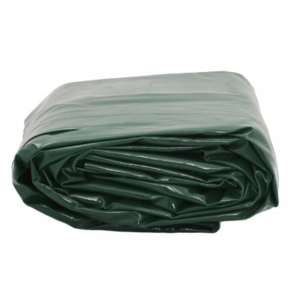 vidaXL Tarpaulin Green 9.8x9.8' 7.11 oz/ft²