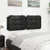 vidaXL Headboard Cushion Black