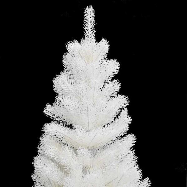 vidaXL Artificial Pre-lit Christmas Tree with Ball Set White 35.4"