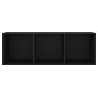 vidaXL TV Cabinets 4 pcs Black 42.1"x14"x15" Chipboard