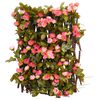 vidaXL&nbsp;Artificial Ivy Trellis Expandable 5 pcs Dark Pink 70.9x7.9"