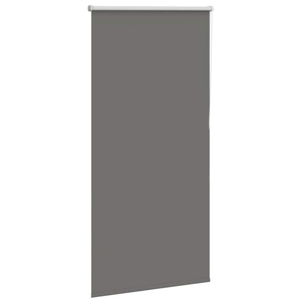 vidaXL Roller Blind Gray 100% polyester 29.5 x 51.2 in