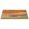 vidaXL Table Top Various wood tones Solid reclaimed wood 27.6 x 31.5 in