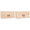 vidaXL Wall Cabinet Set of 2 Natural wood