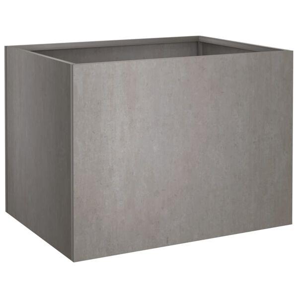 vidaXL Planter Rusty Corten steel Medium Decorative Inlays Planter