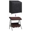 vidaXL Outdoor Swing Cover 53.15 x 39.37 x 64.96 in 210D Oxford Fabric