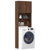 vidaXL Washing Machine Cabinet Brown Oak 25.2x9.4x74.8" Engineered Wood