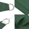 vidaXL Sunshade Sail Oxford Fabric Rectangular 8.2x11.5' Dark Green