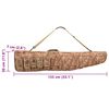 vidaXL Rifle Bag with Shoulder Strap 53.1" Oxford Fabric