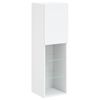 vidaXL TV Wall Cabinet Set White Engineered wood Large