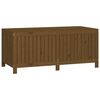 vidaXL Garden Storage Box Honey brown Solid pine wood
