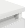 vidaXL TV Cabinet White Engineered Wood Medium TV Cabinet Rectangular