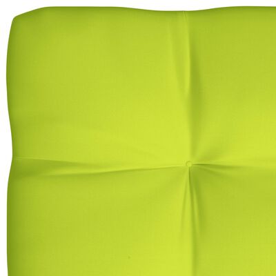 vidaXL Pallet Sofa Cushions 7 pcs Bright Green