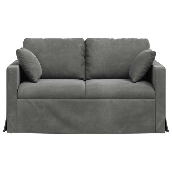 vidaXL Sofa Dark Grey