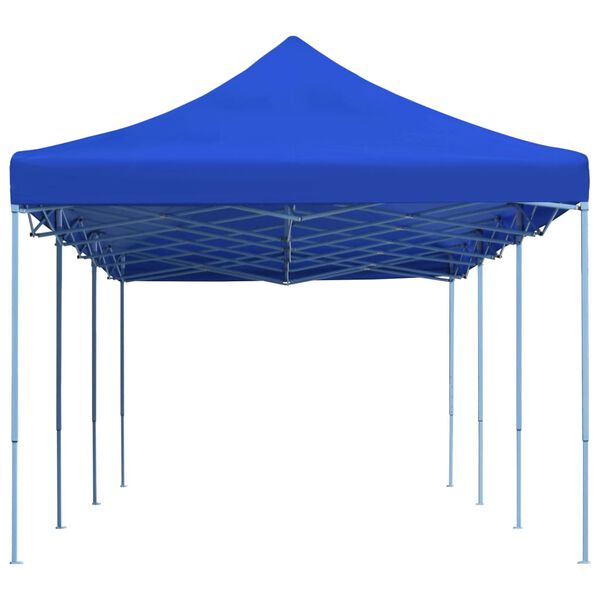 vidaXL Party Tent Blue 600D oxford with PVC coating, Powder-coated steel