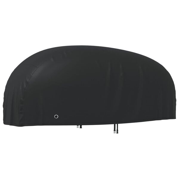 vidaXL Motorcycle Cover Black 116.1"x43.3"x55.1" 210D Oxford