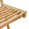 vidaXL Outdoor Bar Stool Natural Bamboo Standard Outdoor Bar Stool Size