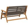 vidaXL Garden Furniture Gray 78 x 122 x 73cm Solid Acacia wood