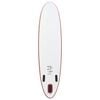 vidaXL Stand Up Paddle Board Set SUP Surfboard Inflatable Red and White