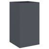 vidaXL Planter Anthracite Cold-rolled steel Medium Decorative Inlays
