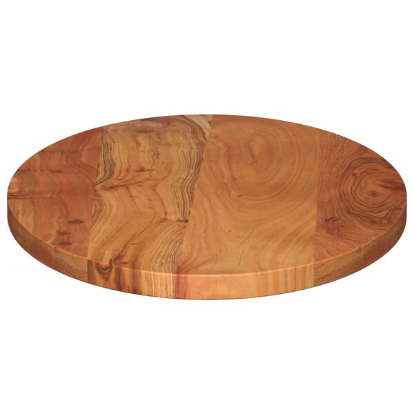 vidaXL Table Top 43.3"x19.7"x1.5" Oval Solid Wood Acacia