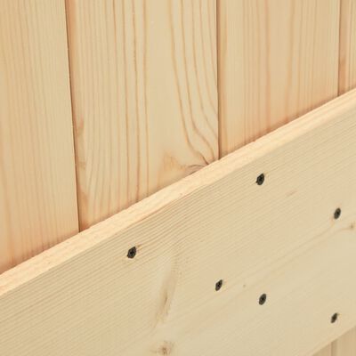 vidaXL Door NARVIK 31.5"x82.7" Solid Wood Pine