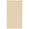 vidaXL Roller Blind Beige Polyester, Aluminum 47.2x90.6 in