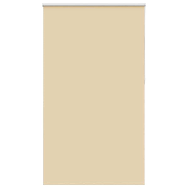 vidaXL Roller Blind Beige Polyester, Aluminum 47.2x90.6 in