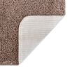 vidaXL Anti-slip Bath Mat Brown 19.7" x 31.5" PP