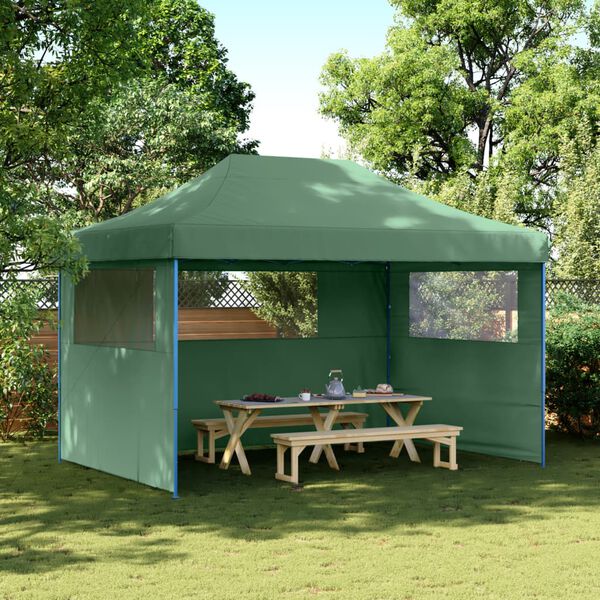 vidaXL Party Tent Green, Blue