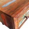 vidaXL Coffee Table Multicolor Reclaimed solid wood Small Rectangular