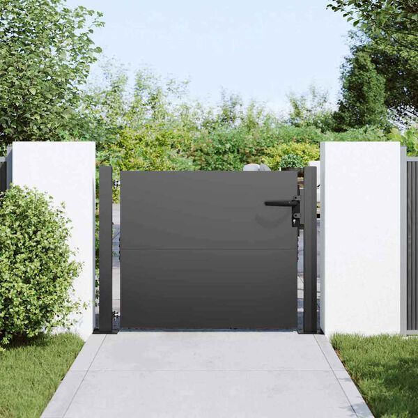 vidaXL Garden Gate 39.4x39.4" Corten Steel