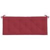 vidaXL Garden Bench Cushion Set of 2 Wine Red